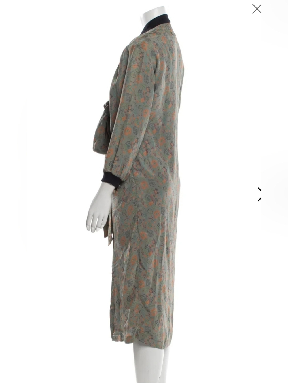 Jean Paul Gaultier Vintage Midi Dress Sz Small - Picture 2 of 4